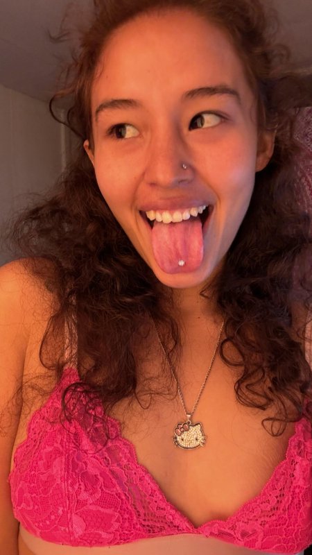 what comes to your mind first with my tongue