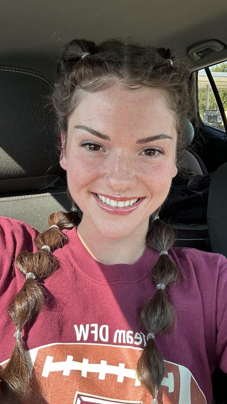 my face with a different hairstyle