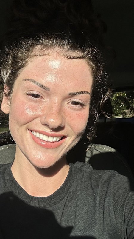 The sun was trying to blind me