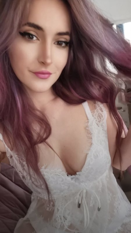 Cute selfie before sleeping